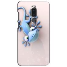 Чехлы с изображением разных животных для Meizu Note 8 (Геккон)