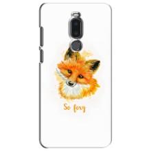 Чехлы с картинкой Лисички для Meizu Note 8 (VPrint) (Девочка Лиса)