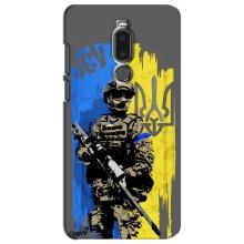 Чехлы с картинкой ЗСУ для Meizu Note 8 (AlphaPrint) (АРТ солдат)