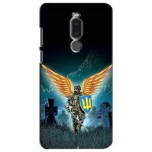 Чехлы с картинкой ЗСУ для Meizu Note 8 (AlphaPrint) (Солдат ЗСУ)