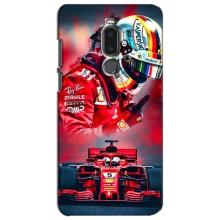 Чехлы с Машинами на Мейзу Ноте 8 (VPrint) (Гонщик)