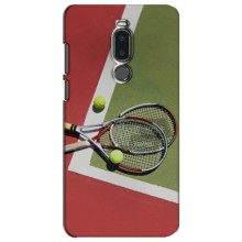 Чехлы с принтом Спортивная тематика для Meizu Note 8 – Ракетки теннис