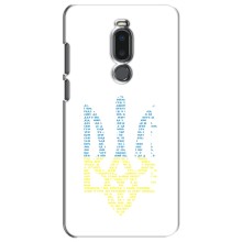 Чохли для Meizu Note 8 Укр. Символіка (AlphaPrint) – Герб з букв