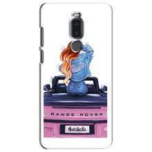 Чехол с печатью для Meizu Note 8 - (Мода) (AlphaPrint) (На машине)