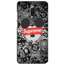 Чохол з Брендами одягу на Мейзу Нот 8 – Supreme Маус