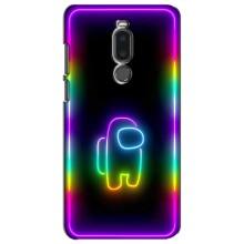 Чехол Амонг Ас для Meizu Note 8 (AlphaPrint) (Яркий скин)