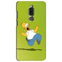Чехол с Симпсонами для Meizu Note 8 (VPrint) (Гомер Симпсон)
