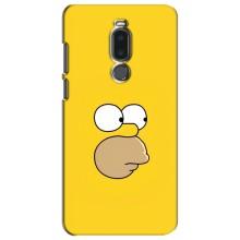 Чехол с Симпсонами для Meizu Note 8 (VPrint) (Гомер)