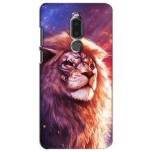 Чехол со Львом для Meizu Note 8 (VPrint) (Красочный Лев)