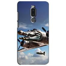 Чехол с мемом Тралалело тралала на Meizu Note 8 – Бомбардиро крокодило