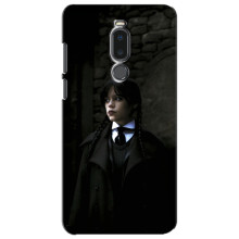 Чехол с дизайном Венздей 2 на Meizu Note 8 – Уэнсдей в костюме