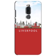Чохол з картинкою ФК Ліверпуль на Мейзу Ноут 8 – Місто Liverpool