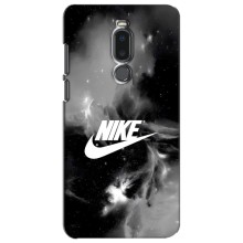 Чохол з логтипом Найк на Meizu Note 8 – Найк димчастий