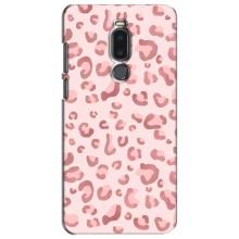 Чехол с розовым рисунком для Meizu Note 8 – Розовый леопард