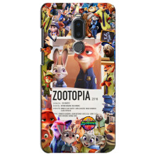 Чехол Зоотрополіс на Meizu Note 8 – Коллаж Зоо