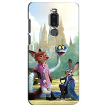 Чехол Зоотрополіс на Meizu Note 8 – Ник Джуди и змея