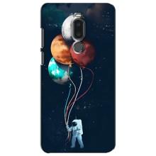 Космические Чехлы для Мейзу Ноте 8 (VPrint) (Планеты шарики)