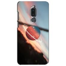 Космические Чехлы для Мейзу Ноте 8 (VPrint) (Сатурн)