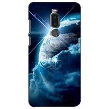 Космические Чехлы для Мейзу Ноте 8 (VPrint) (Земля с космоса)