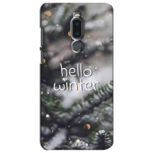 Новогодние, Праздничные Чехлы для Meizu Note 8 - 2024 год (Hello winter)