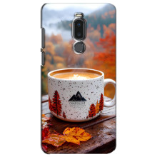 Чохол з унікальним дизайном 'Осінь з кавою' для Meizu Note 8 – Кава на природі