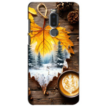 Чохол з унікальним дизайном 'Осінь з кавою' для Meizu Note 8 – Осінньо-зимове кава
