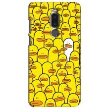 Силиконовый бампер с картинкой животных для Meizu Note 8 (Особенный)