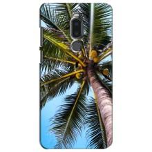Силиконовый чехол с КАРТИНКАМИ лето для Meizu Note 8 (AlphaPrint) (Пальма)