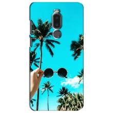 Силиконовый чехол с КАРТИНКАМИ лето для Meizu Note 8 (AlphaPrint) (Взгляд лето)