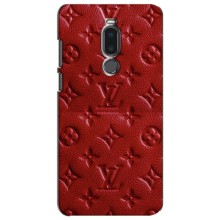 Текстурный Чехол Louis Vuitton для Мейзу Нот 8 – Красный ЛВ