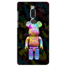 Чехлы для Meizu M8/V8 - Bearbrick Louis Vuitton (PREMIUMPrint) (Яркий Bearbrick)