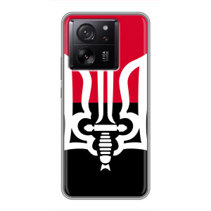 Чехлы УПА (Красно-Чёрный) на Meizu 22 – Герб Украины