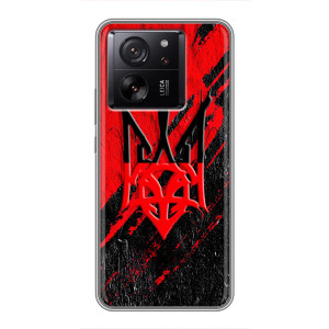 Чехлы УПА (Красно-Чёрный) на Meizu 22 – Герб в цвете УПА