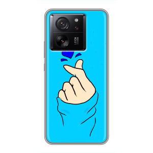 Чехлы (Знак сердечка) на Meizu 22 – Сердце на синем