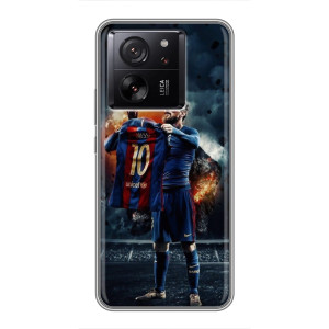 Чехол Месси футболист для Meizu 22 – Месси с футболкой
