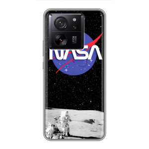 Силіконовый бампер з принтом "Наса" на Meizu 22 – Nasa на місяці
