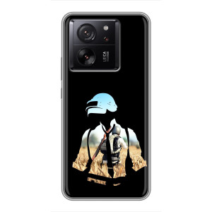 Силиконовый чехол с картинкой "Герой Pubg" на Meizu 22 – Пубг мен