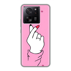 Чохол з принтом для Meizu 22 (AlphaPrint - Знак сердечка)