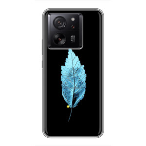 Чехол с картинками на черном фоне для Meizu 22 – Листочек