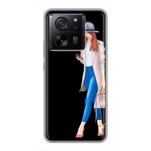 Чохол з картинкою Модні Дівчата Meizu 22 (Дівчина з телефоном)