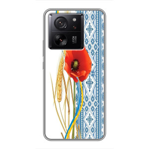 Силіконовый Чохол на Meizu 22 з картинкой Вишиванки – Вишиванка з квіткою