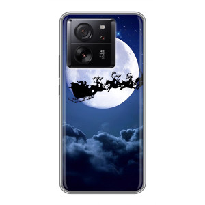 Чехол Санта Клаус для Meizu 22 (Санта - луна)