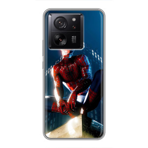 Чехол Супергерой Человека Паука на Meizu 22 – Паук на доме