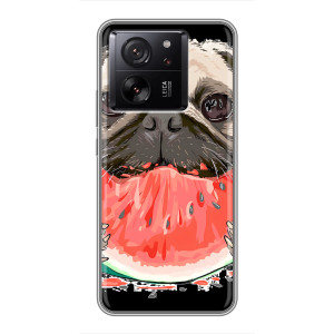 Чехол (ТПУ) Милые собачки для Meizu 22 (Смешной Мопс)