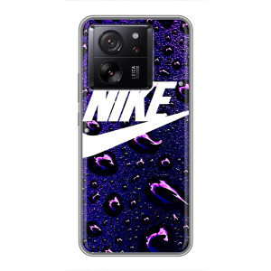 Чехол с логотипом Найк на Meizu 22 – Найк на фиолетовом