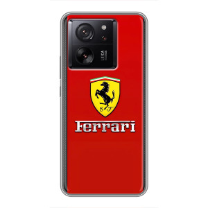 Силиконовый бампер с картинкой машины на Meizu 22 – Ferrari Logo