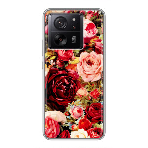 Силіконовий бампер з принтом (квіточки) на Мейзу 22 (Букет квітів)