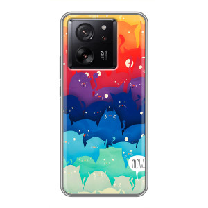 Силіконовий чохол з котиком для Meizu 22 (Mew)