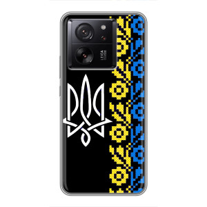 Силіконовый Чохол на Meizu 22 (Герб и вишиванка)