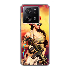ЗСУ Чохли (TPU) для Meizu 22 (Жінка солдат)